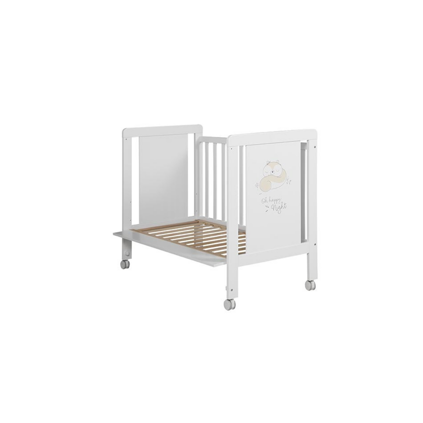 MICUNA - HAPPY WHITE COT 120 X60